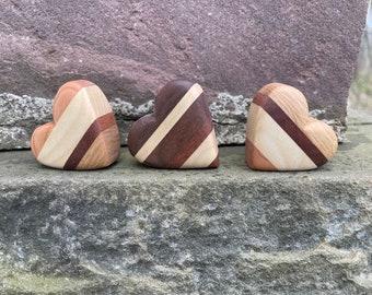 Small Mixed Hardwood Comfort Hearts