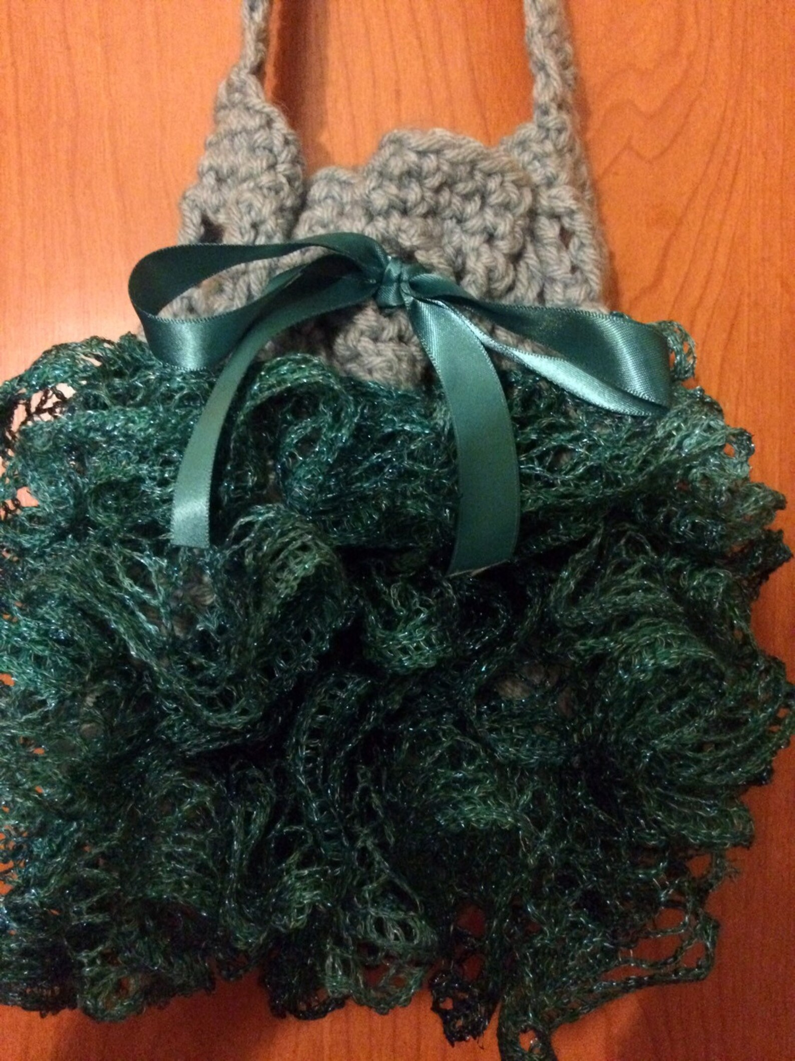 Ruffle Drawstring Bag - Etsy