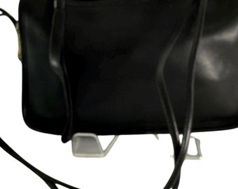 Vintage COACH Black Leather Convertible Mitchell Shoulder Bag