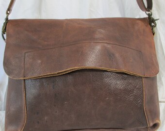Y2K Vintage TOUGH JEANSMITH Strongest Black Canvas Leather