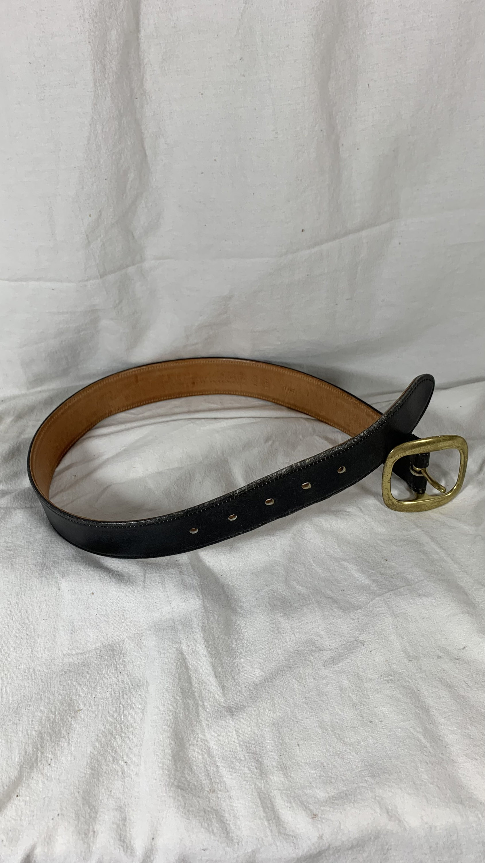 Vintage Coach Belt #3918 Vintage COACH 3918 Sienna Black Leather Belt Small - Etsy main image 3