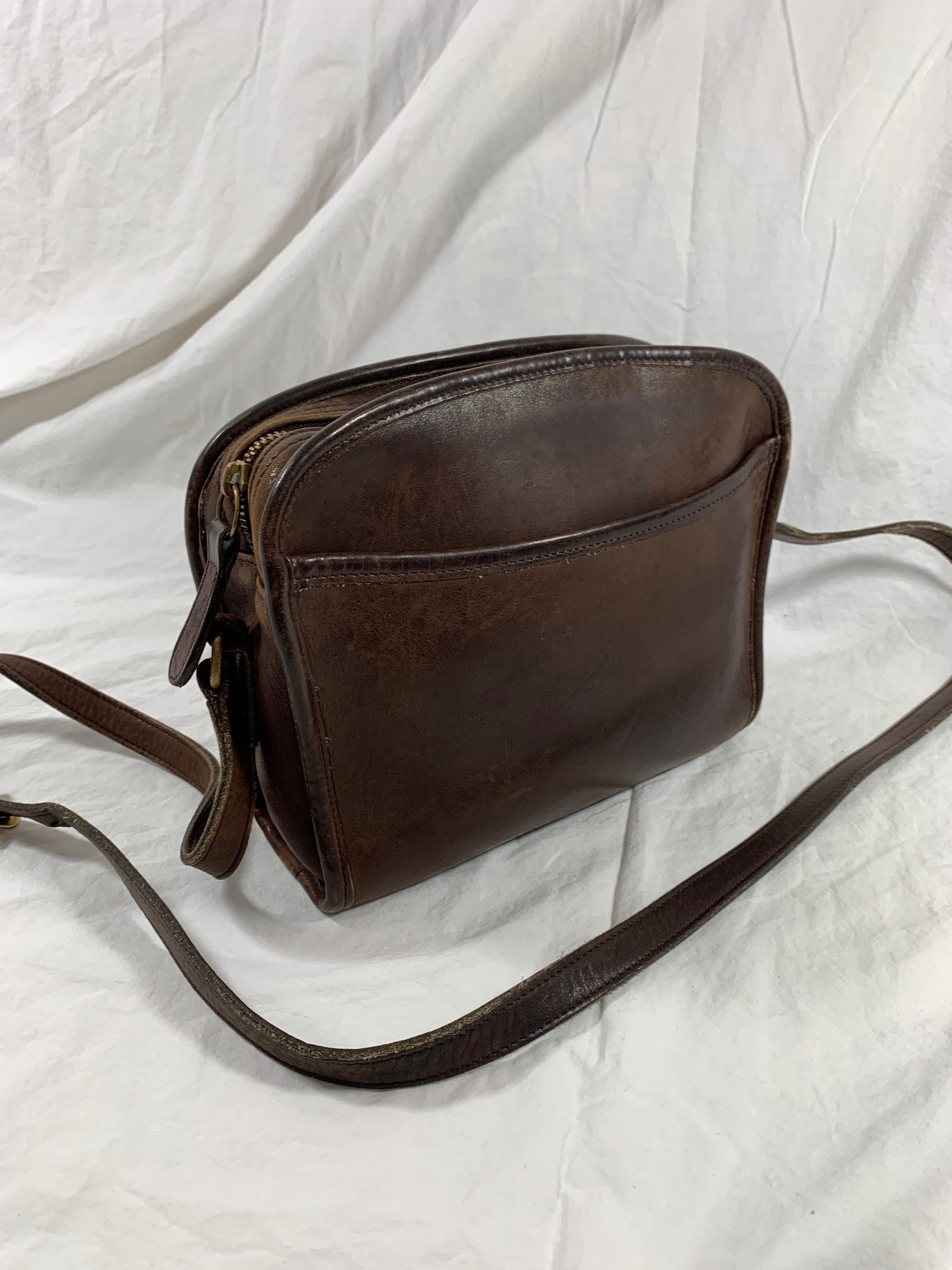 Genuine Vintage COACH Metropolis Brown Leather Shoulder Bag