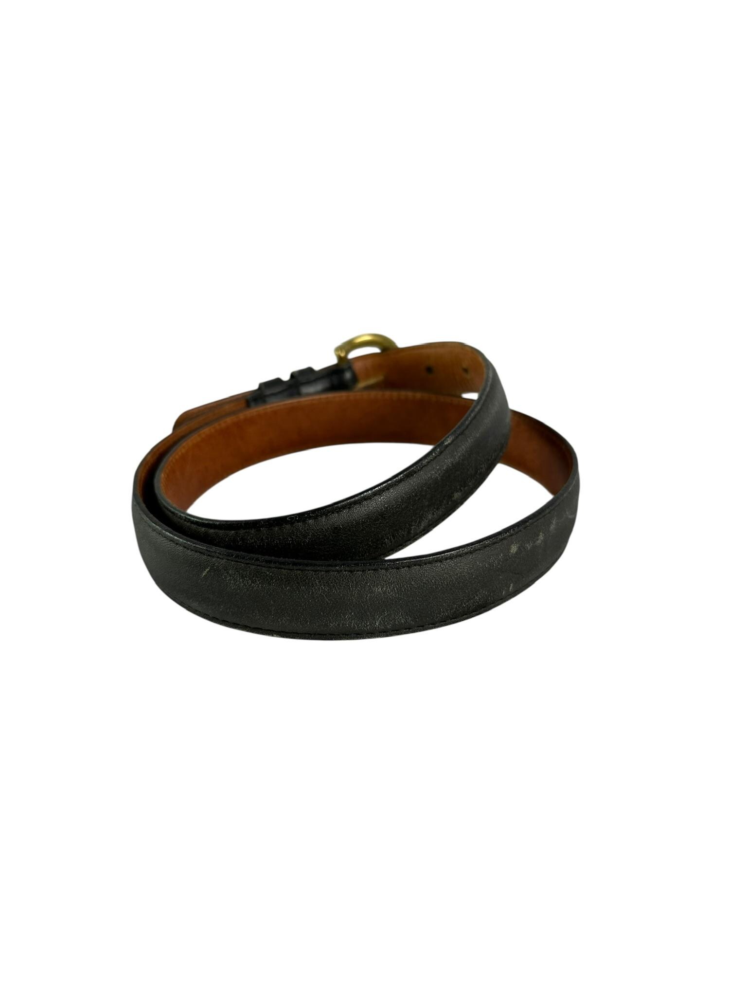 Vintage COACH 8400 Black Leather Belt for Women Size M - Etsy