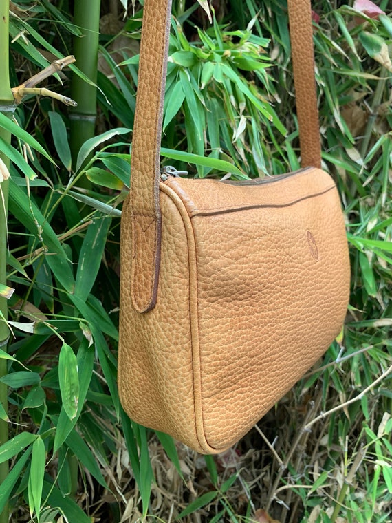 Rare Genuine Vintage POLO Ralph Lauren Tan Leather Crossbody -  UK