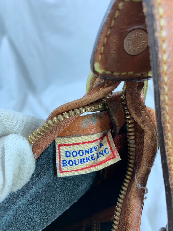 Authentic Vintage Dooney & Bourke Zip Top All Weather Leather
