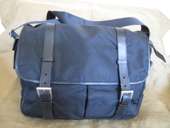 vintage prada messenger bag