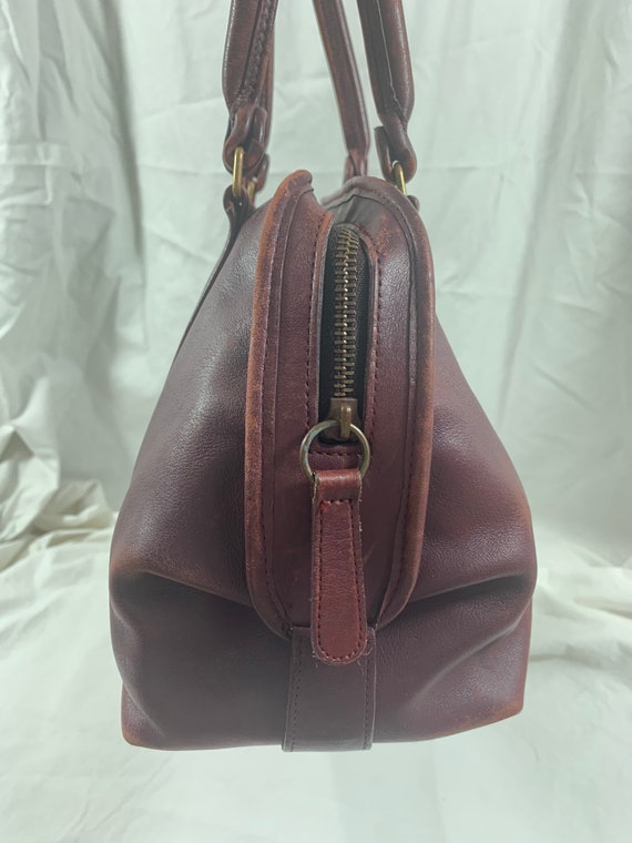 Genuine vintage COACH Leatherware NYC burgundy Ma… - image 7