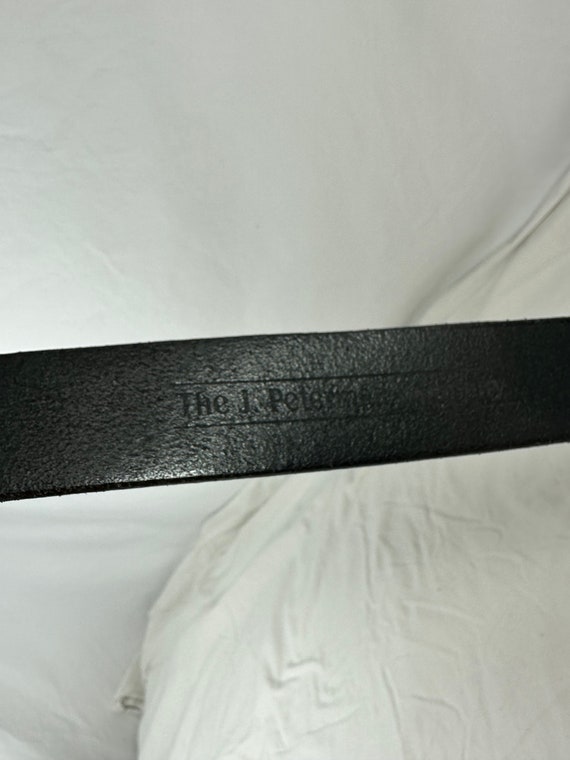 Genuine The J Peterman Company vintage black leat… - image 3