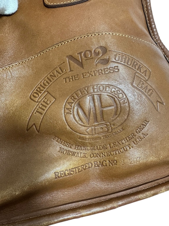 Iconic Vintage Genuine GHURKA No 2 the Express Tan Leather
