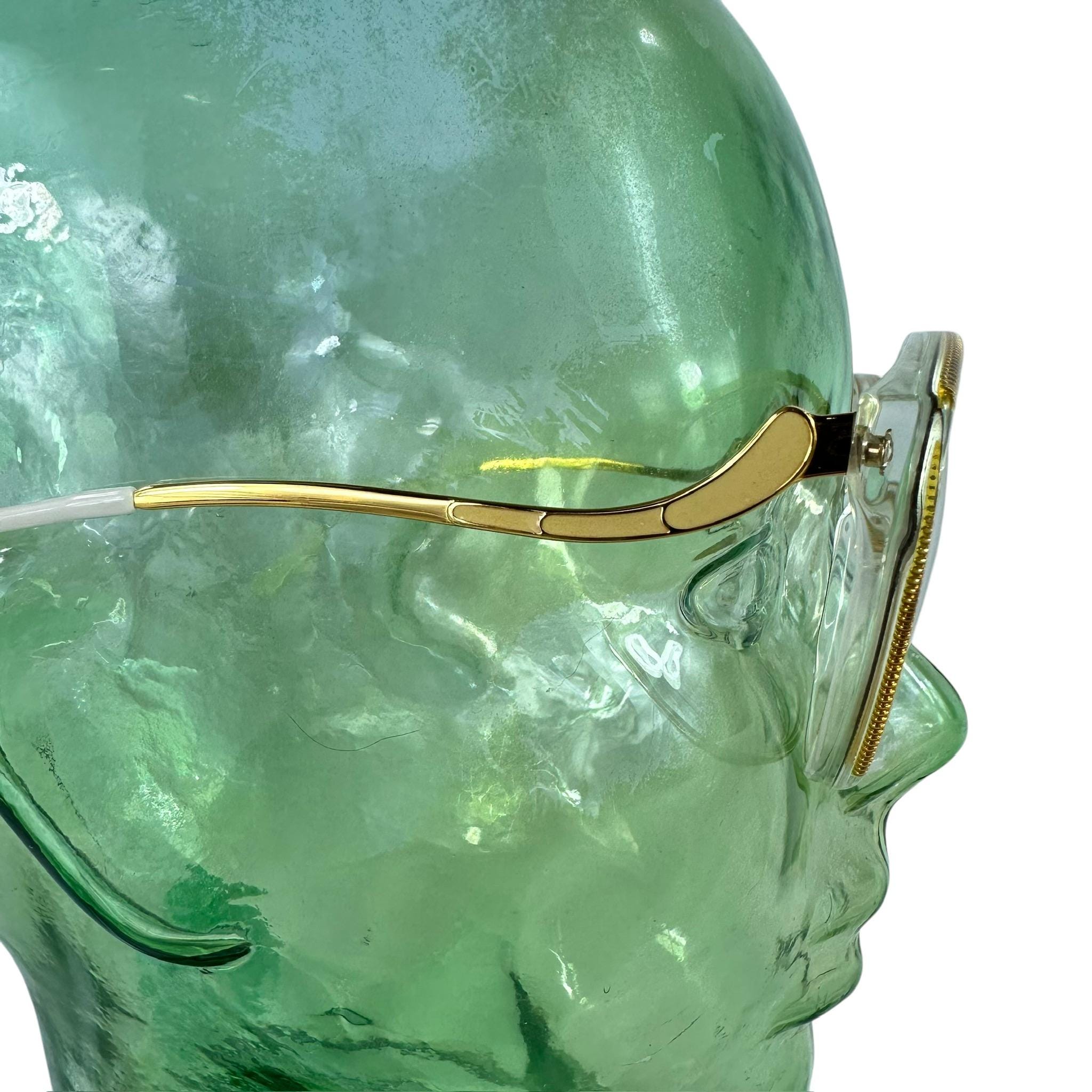 Rare ULTRA Zanadu Designer Gold Cat Eye Glasses Classic  display picture 1