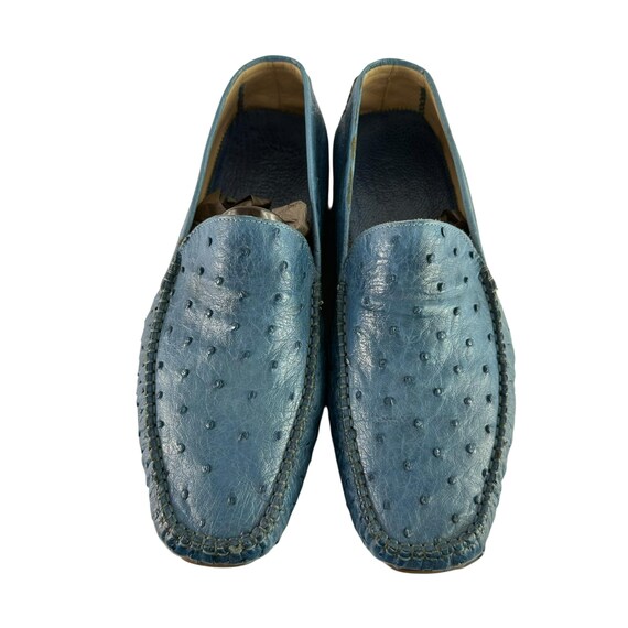 Genuine Aldo Brue Blue Genuine Walking Pillow Ostrich  display picture 3