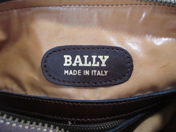 Genuine vintage BALLY signature brown suede and leath… - Gem