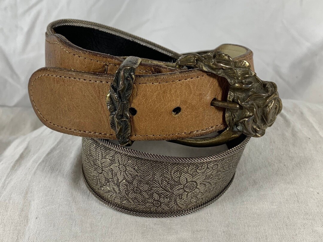 Unique Vintage Silver-Tone Metal Mesh Handmade Waist Belt Silver Mesh Belt - Etsy main image 4