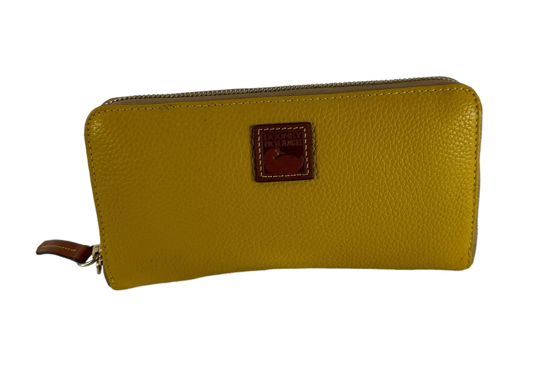 Yellow dooney and bourke wallet new arrivals
