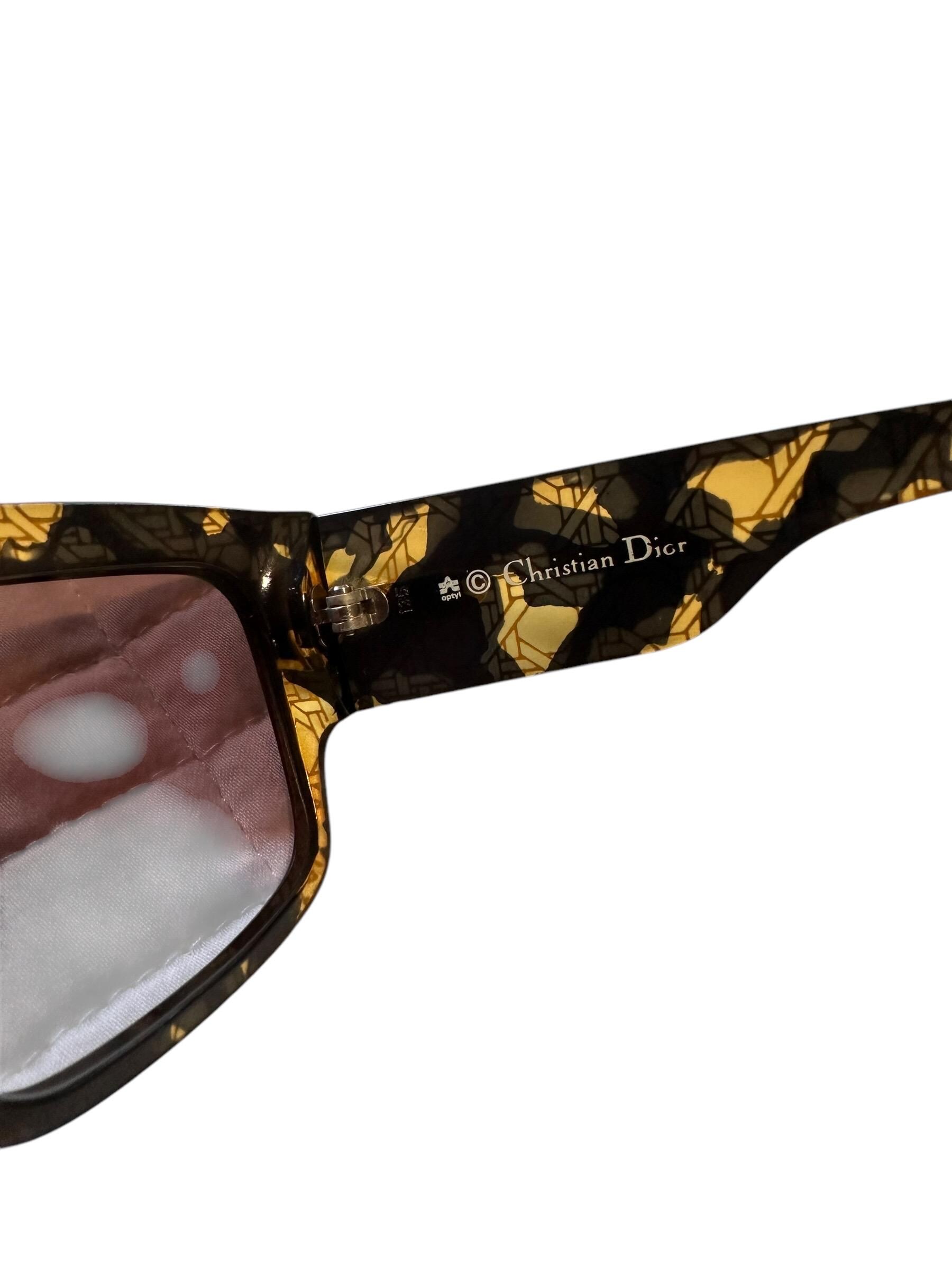 Genuine CHRISTIAN DIOR Model 2607 Rectangular Vintage