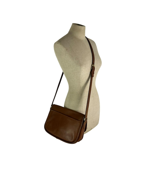 Genuine Vintage COACH 9790 Tan Leather Shoulder Bag Crossbody