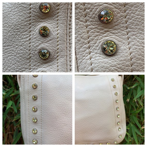 ヴィンテージ ジャンニ ヴェルサーチ スタッズ ラインストーン