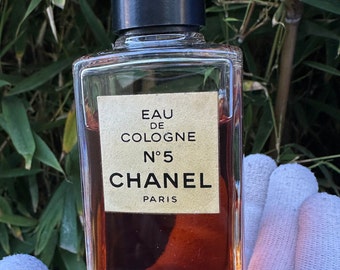 Vintage  Eau de Cologne No 5 CHANEL splash unisex