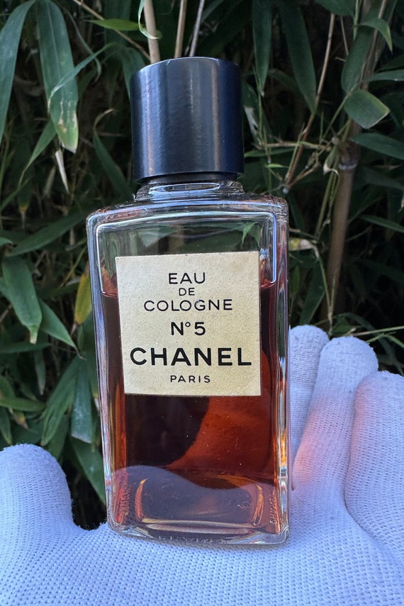 Vintage Eau De Cologne No 5 CHANEL Splash Unisex - Etsy