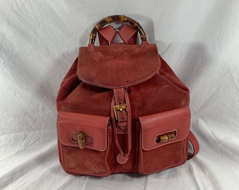 Gucci backpack etsy deals