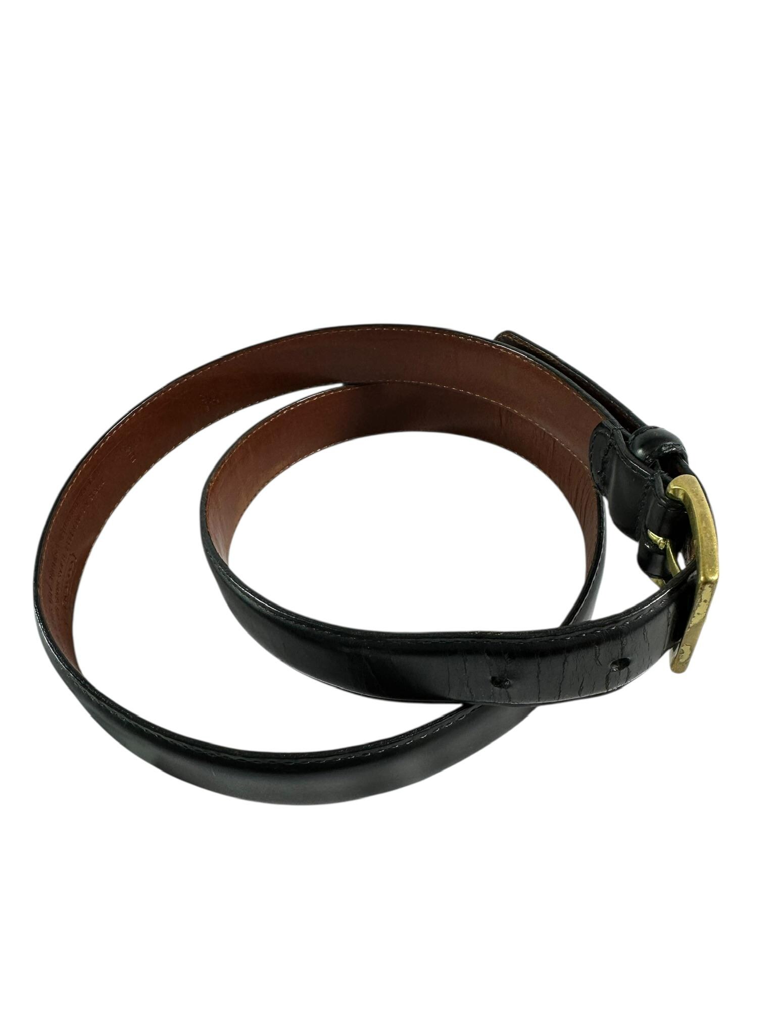 Genuine Vintage COACH 5934 Polished Cowhide Leather Belt  display picture 3