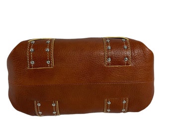 Vintage COLE HAAN Village Tan Leather Hand Bag Purse - Etsy