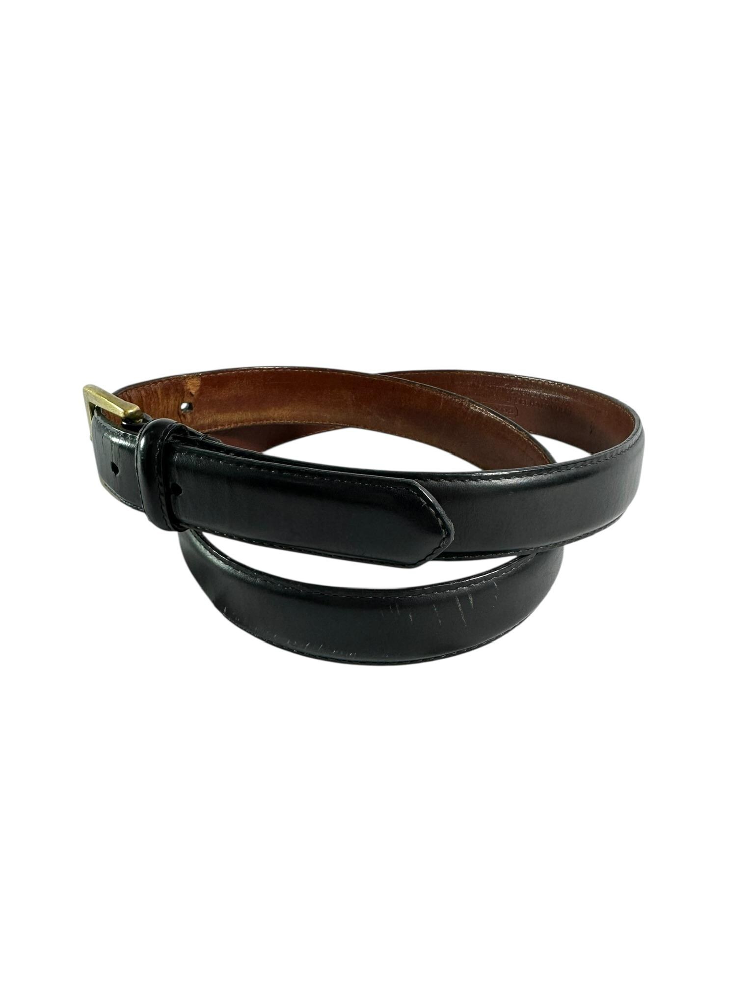 Genuine Vintage COACH 5934 Polished Cowhide Leather Belt Unisex 36 Genuine Vintage COACH 5934 Polished Cowhide Leather Belt  main image 2