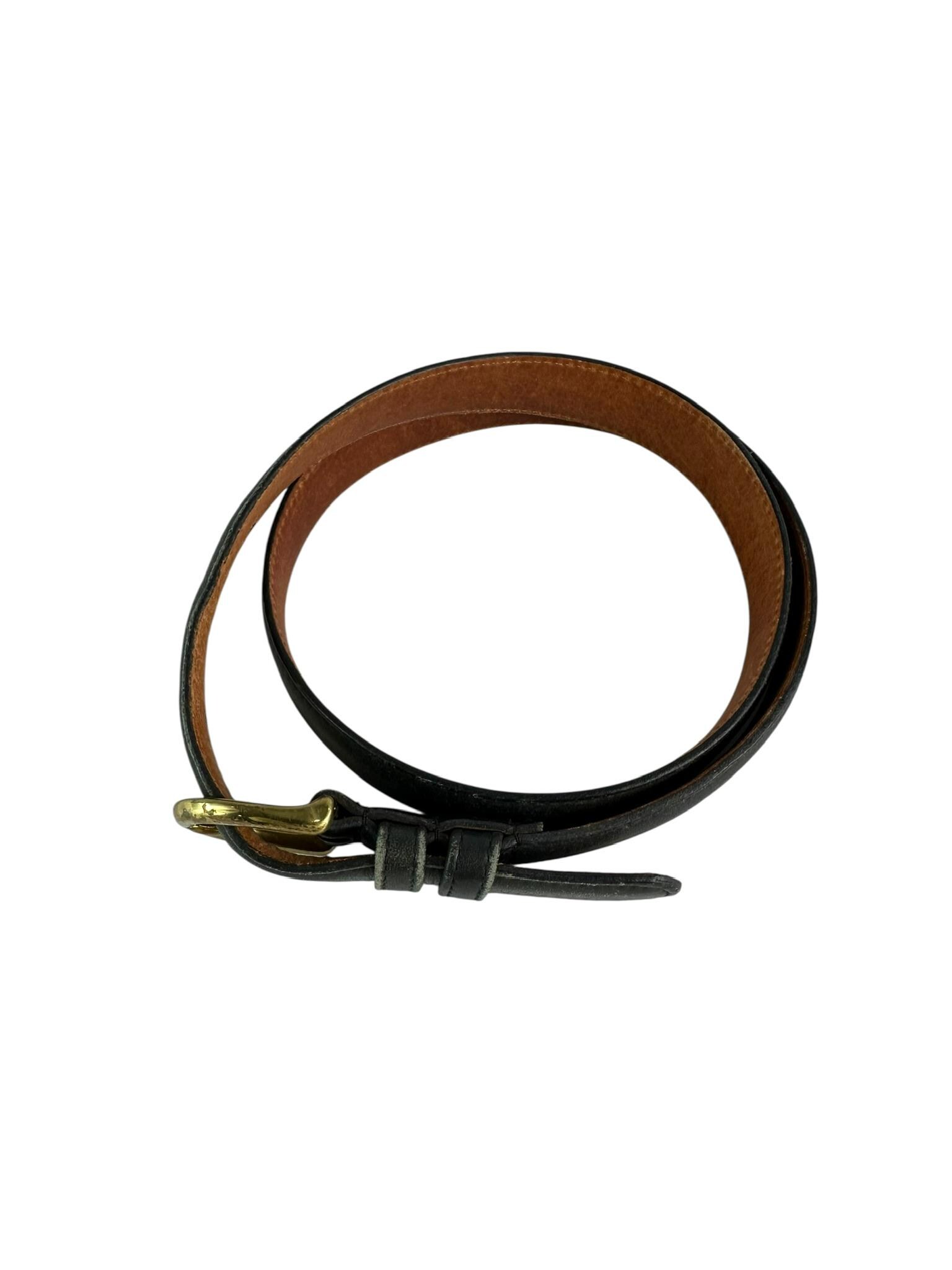Vintage COACH 8400 Black Leather Belt For Women Size M Coach Women main image 3