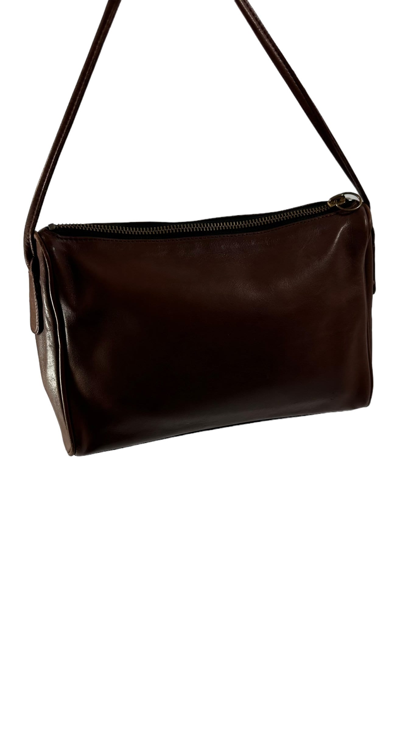 Genuine Vintage COACH Brown Leather Shoulder Bag Crossbody