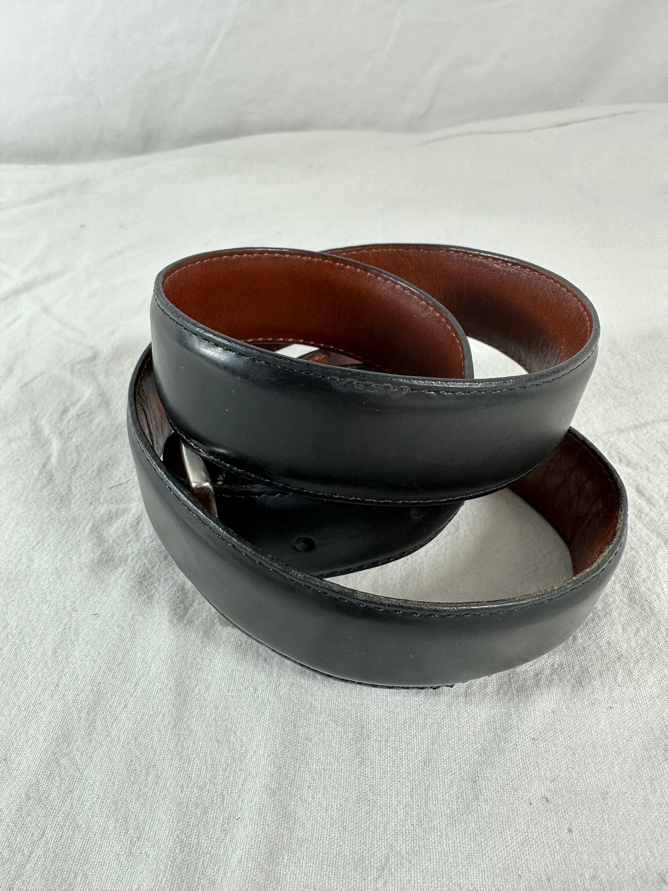???Vintage Coach Black Leather Belt Size Medium Coach Black with Vintage Belts for Men for sale | eBay main image 2