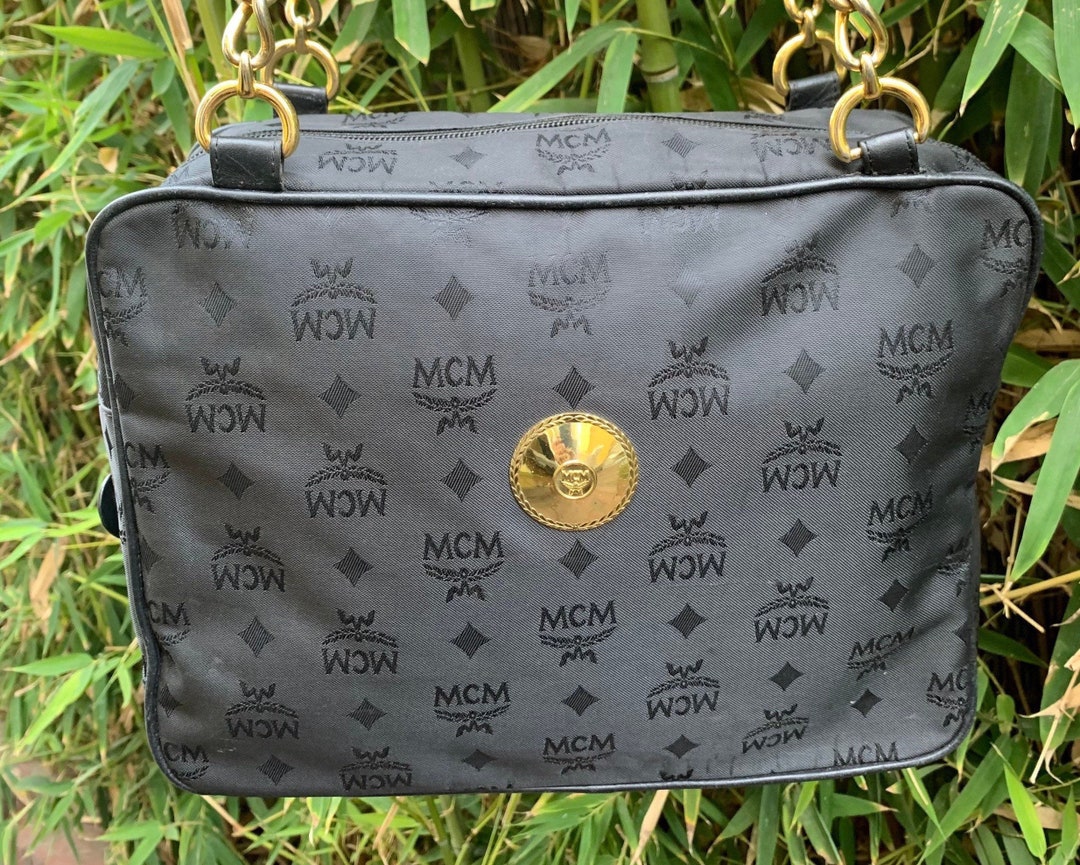 MCM ハンドバッグ　ブラック　ヴィンテージ 楽天市場】【バッグ】MCM エムシーエム トート ヴィセトス