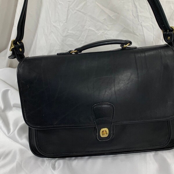 Coach Briefcase Etsy