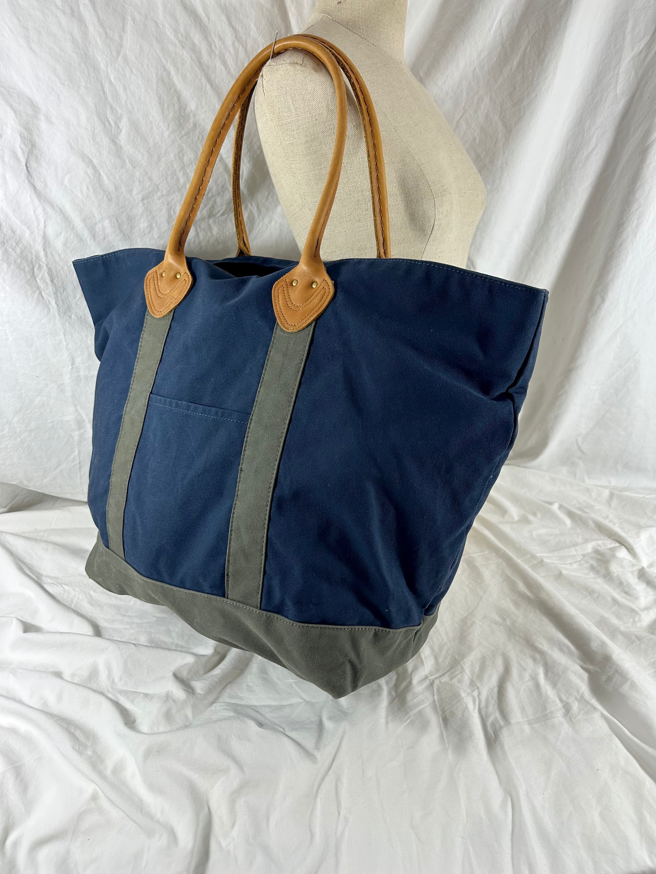 Ll Bean Vintage Tote Bag - Etsy Ll Bean Vintage Tote Bag - Etsy