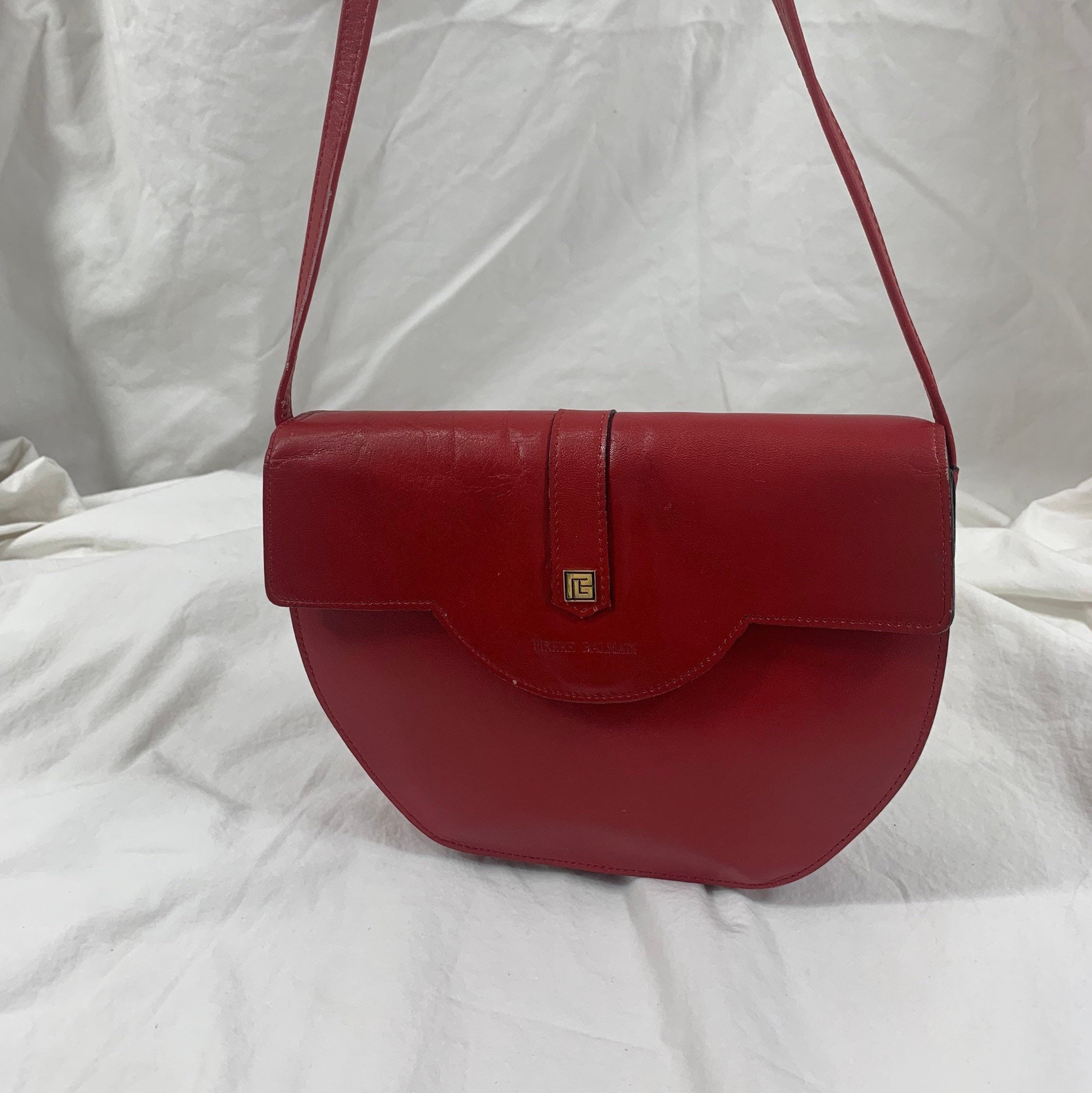 Balmain red bag new arrivals