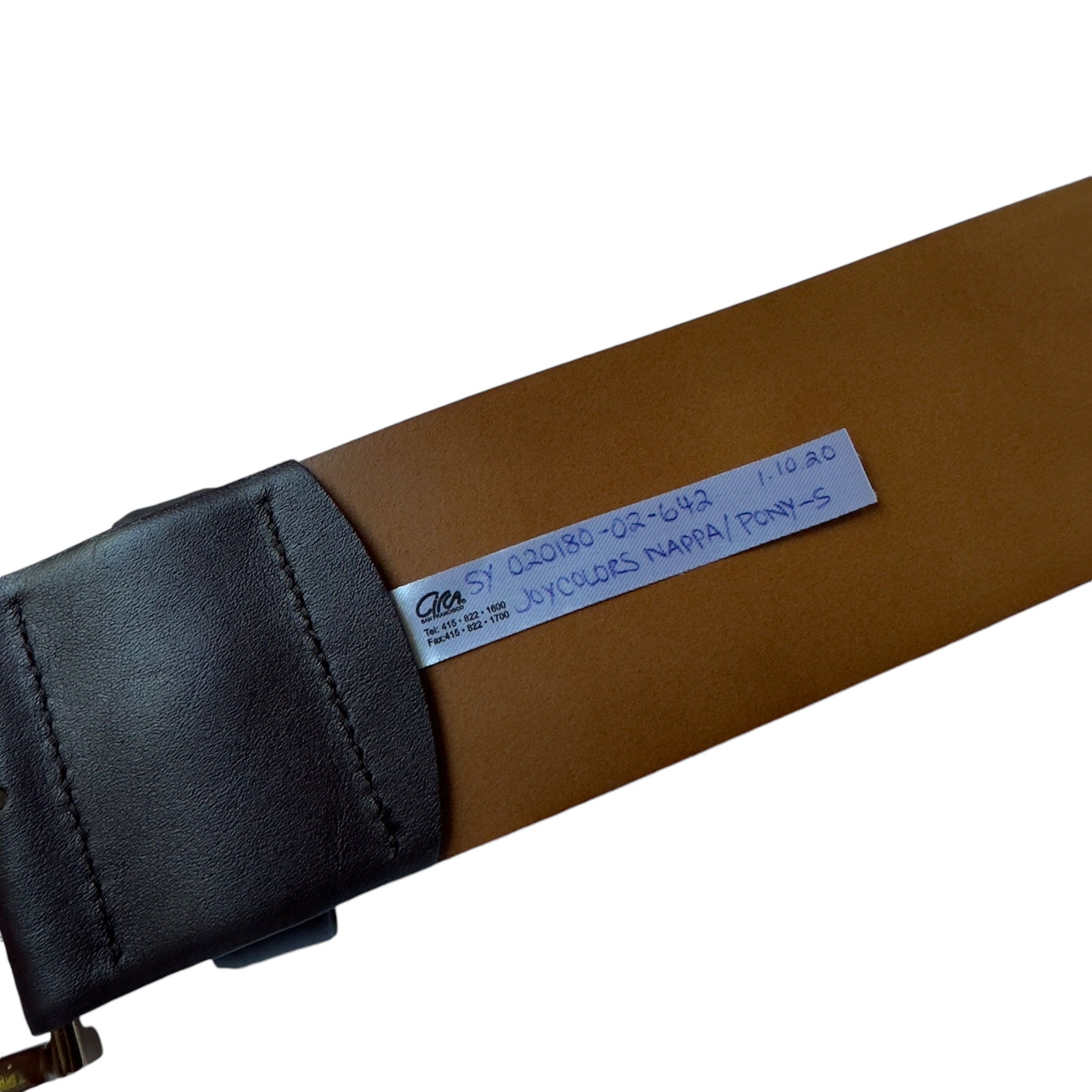 Genuine CIRCA Burgundy Nappa Leather Women display picture 3