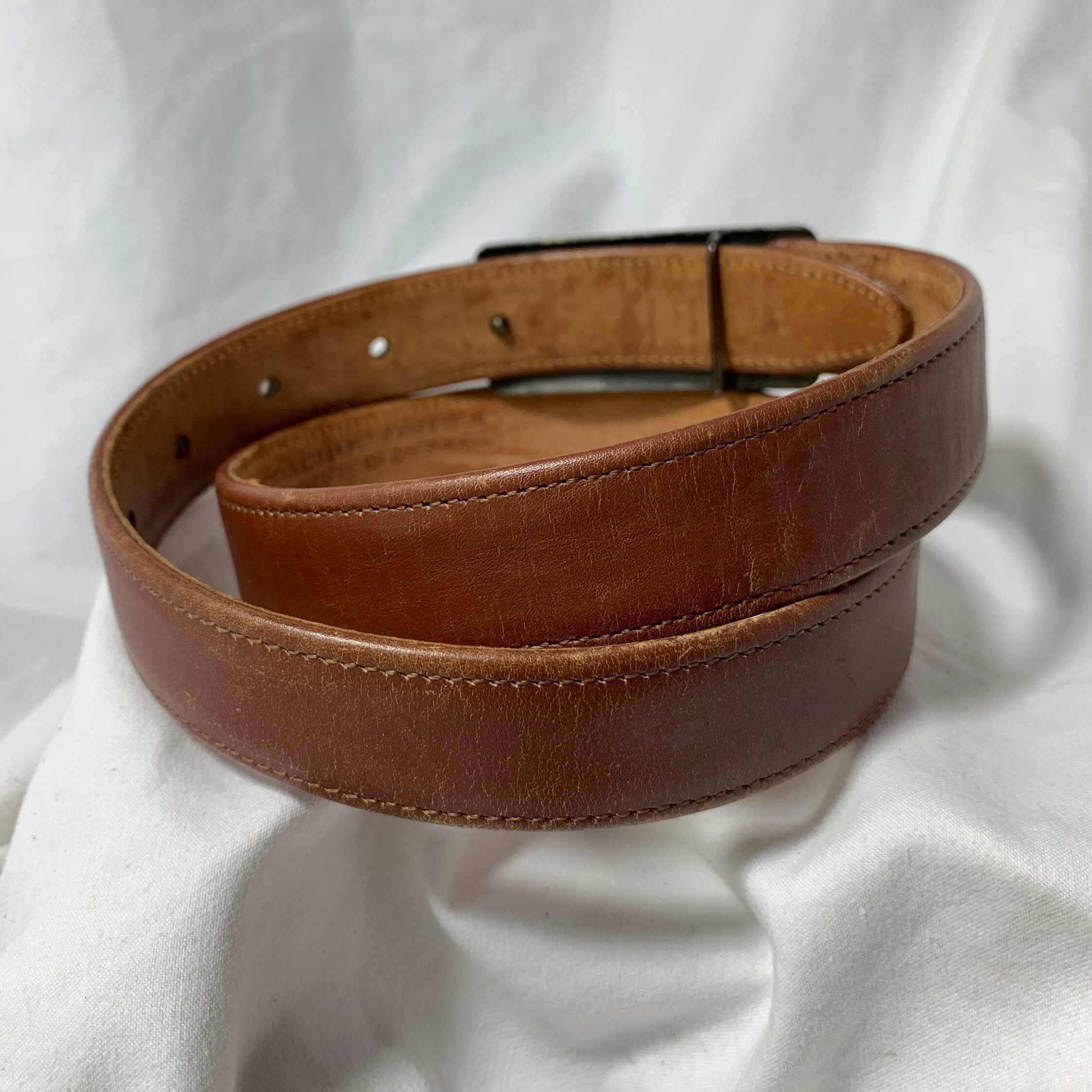 Genuine Vintage COACH Sienna 3908 Tan Leather Belt Size  display picture 3