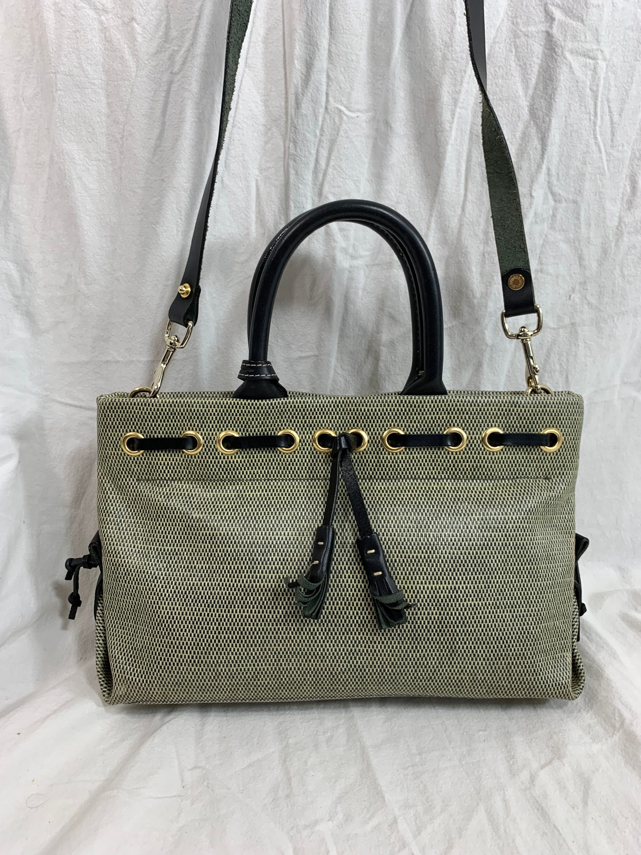 Dooney and bourke deals tassel tote satchel