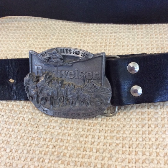 Budweiser belt buckle 1987 - Gem