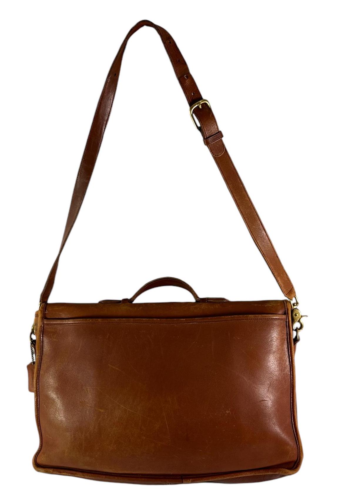 Coach Vintage Messenger Bag Shoulder 茶 Coach | Bags | Vintage Coach Messenger Bag | Poshmark