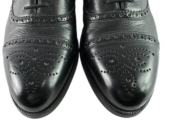 HTF Genuine Men BALLY Prestige Aris Black Leather Oxfords  display picture 3