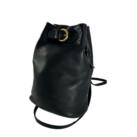 Genuine Vintage COACH 4162 Cornelia Black Leather Backpack Sling Bag Etsy Canada