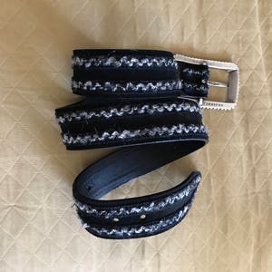 Claudio Orciani Vintage Y2K Italian leather belt Claudio Orciani Belt - Etsy main image 4