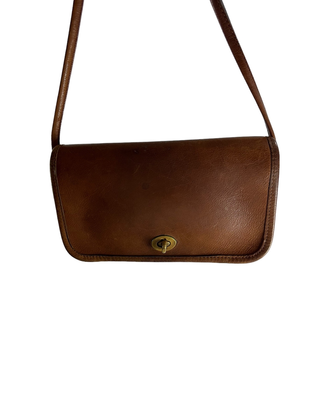バッグ OLD COACH LEATHER FLAP ONE SHOULDER BAG s-l1200.png
