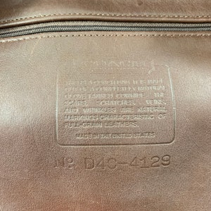 Rare vintage genuine COACH Manhattan Park brown tote bag shopper 90s image 10