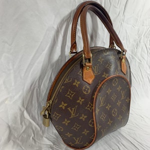 Louis vuitton monogram ellipse Gm shopping bag Brown Leather ref