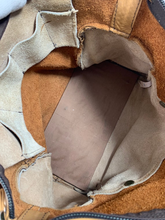 Vintage TUMI cuero bronceado natural bolsa viaje de lona - Etsy