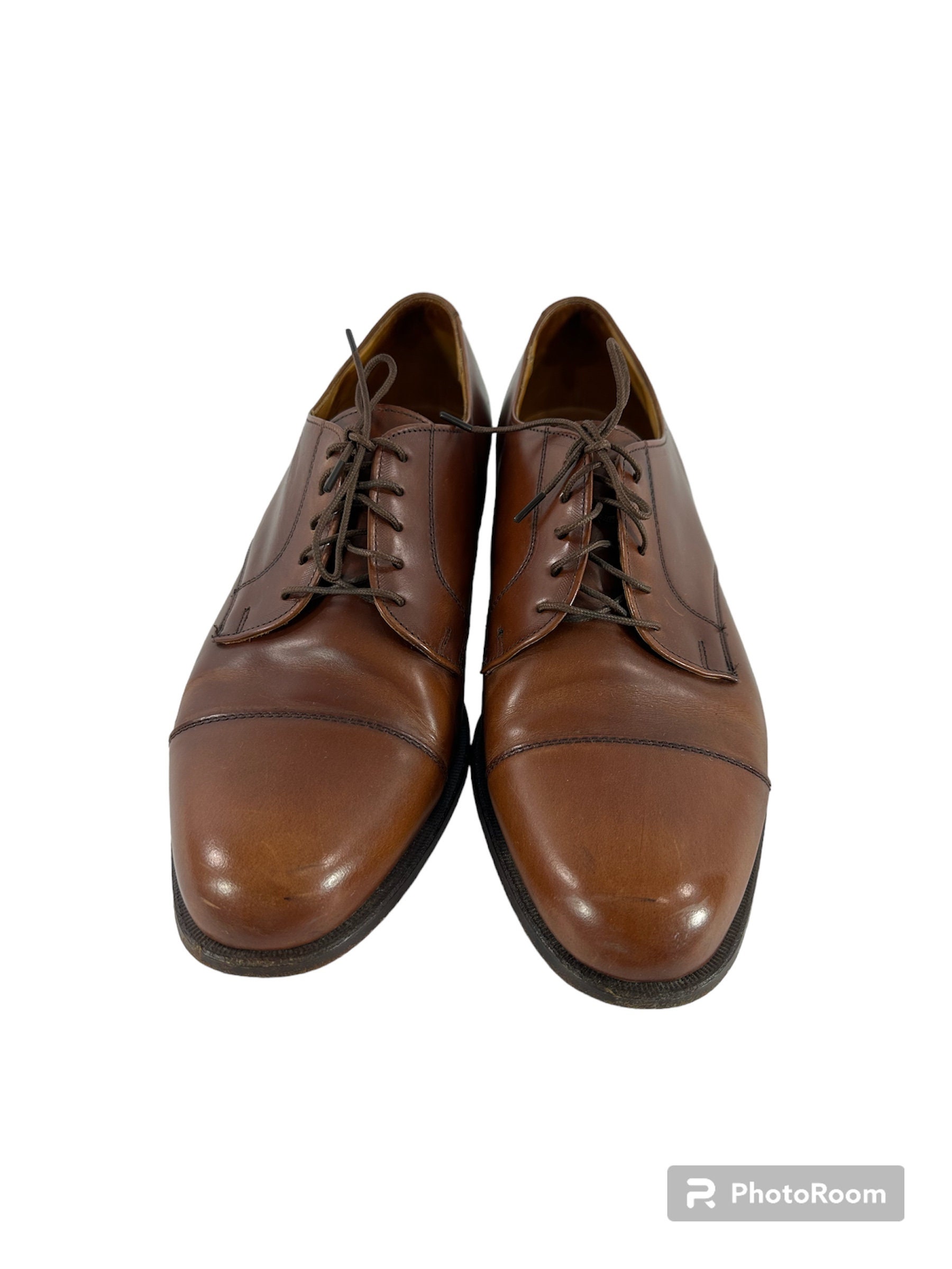 Cole Haan Mens Lenox Hill Oxford Size 8.5 D Cognac Tan Cap Toe Dress Shoe Cole Haan Lenox Hill Cap Toe Oxford Shoes | Mercari main image 2