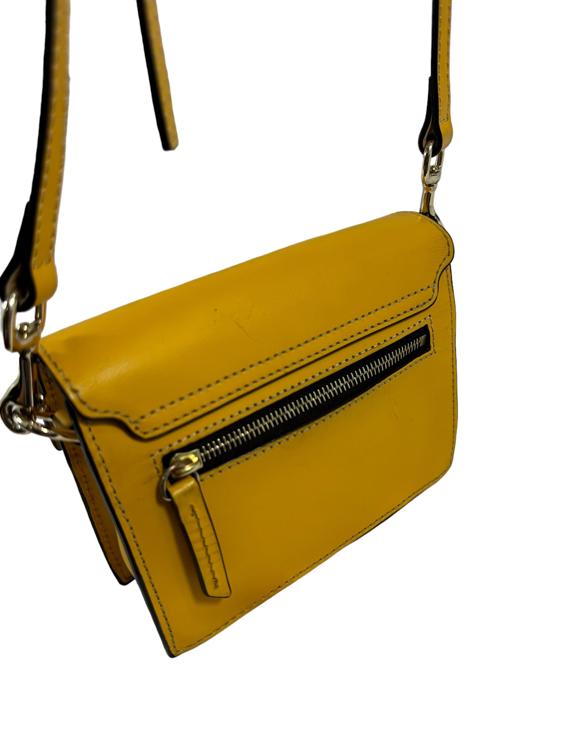 Genuine DOONEY & BOURKE Beacon Mustard Yellow Mini Leather  display picture 1