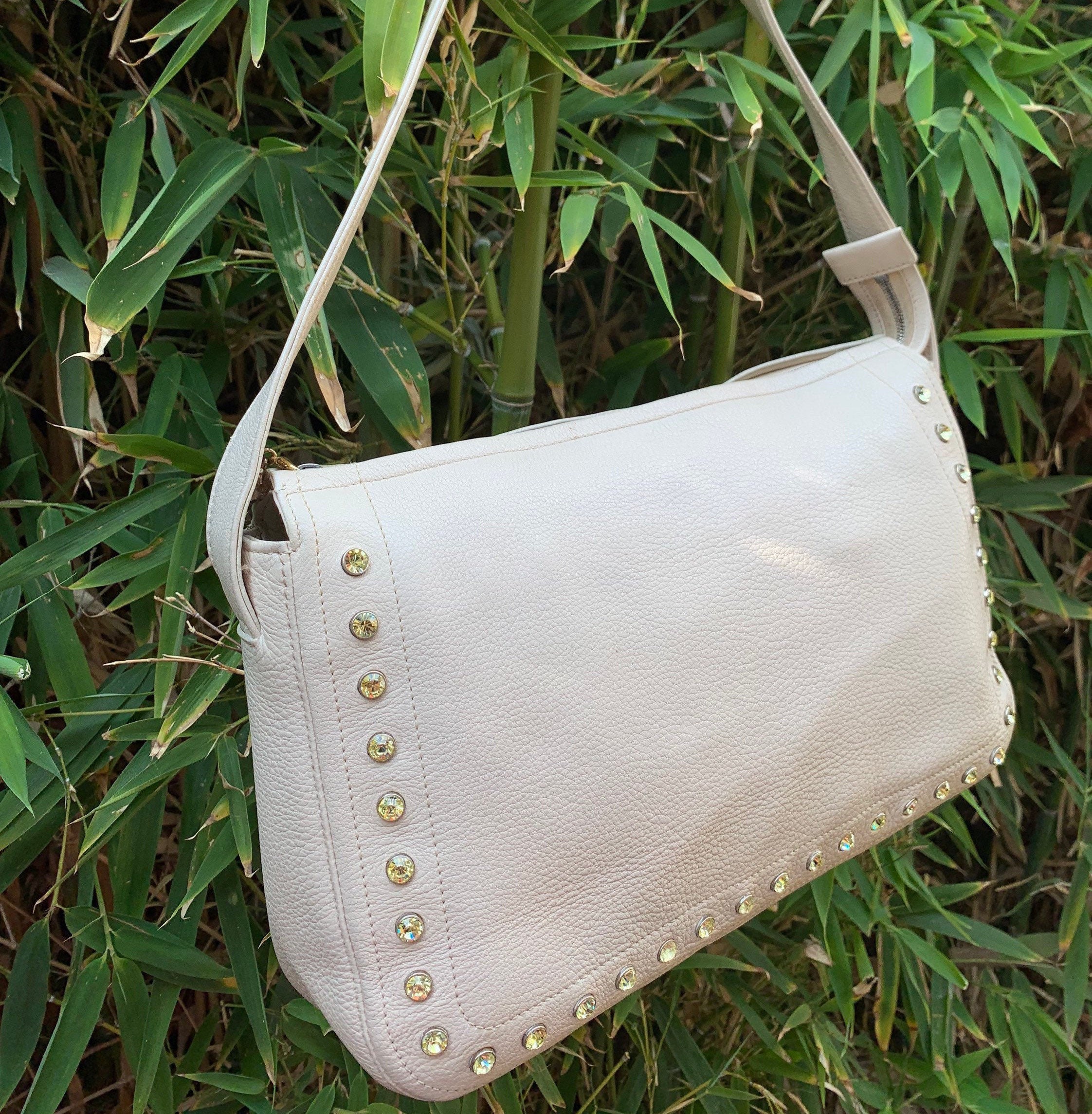 ヴィンテージ ジャンニ ヴェルサーチ スタッズ ラインストーン