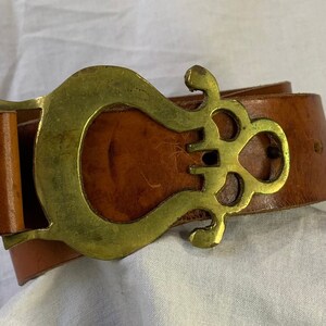 5 Embouts De Ceinture Vintage Anchor Brand - Cuir/tissu - Ton Laiton 5/8 - Neuf Ancien Stock